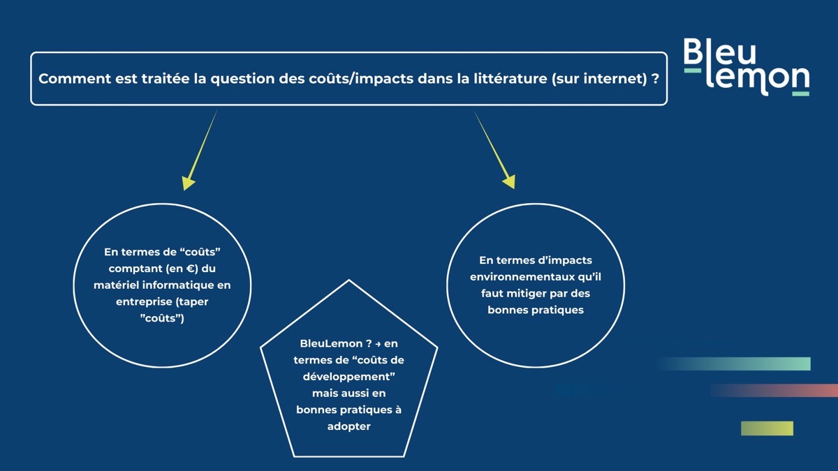 Illustration de la section « V. Coûts IT, performance et impact environnemental »